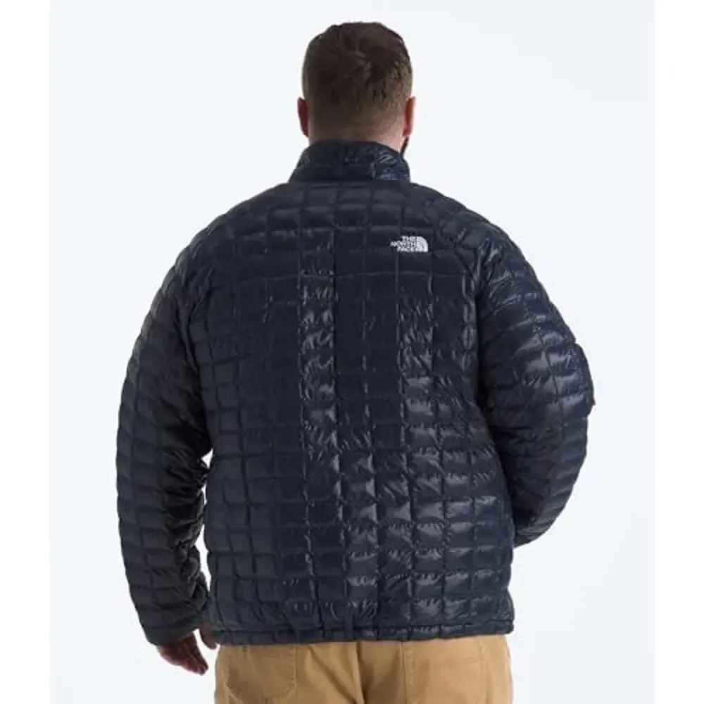 North Face 4X Jacket Thermoball Puffer Insulated Coat Summit Navy Blue Full Zip